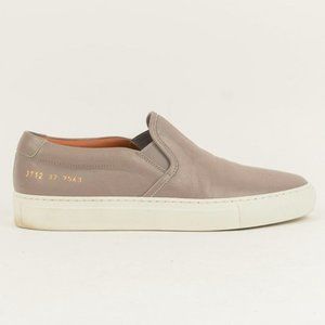 Common Projects Dove Grey Slip-On Sneakers